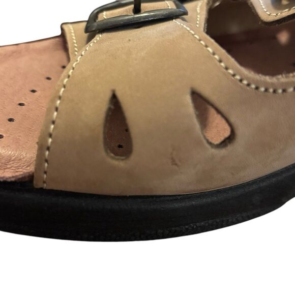 Flexus by‎ Spring Step Women's Size 40 (9.5) Leather Slip On Sandals ITALY - Picture 16 of 16